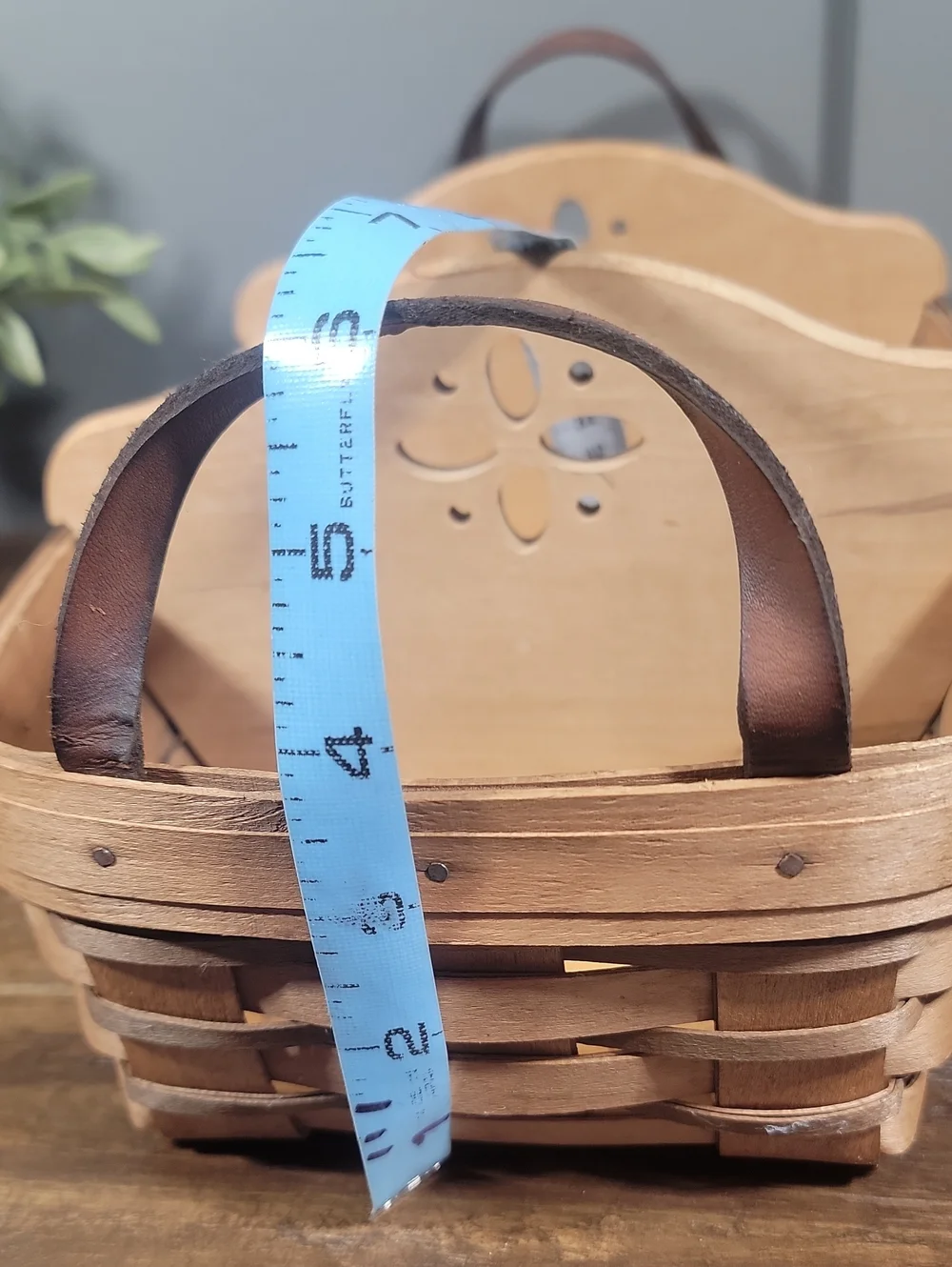Vintage Longaberger Basket with Dividers